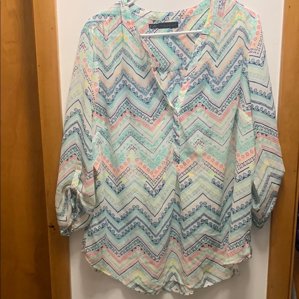 Maurices spring blouse Patterned Women's Top
